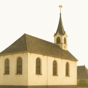 Ansicht Witte kerkje Grootegast