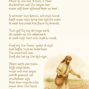 Gebed van een onderwijzer