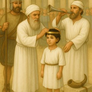 Joas tot koning gekroond