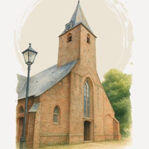 Ansicht Hervormde kerk Oene