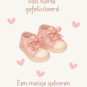 geboorte meisje schoenen