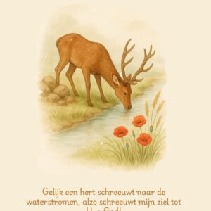 Gelijk een hert schreeuwt