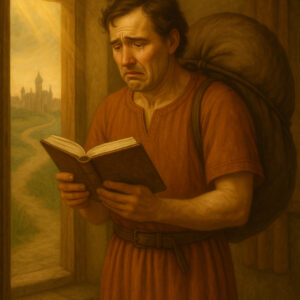 Christen in stad Verderf