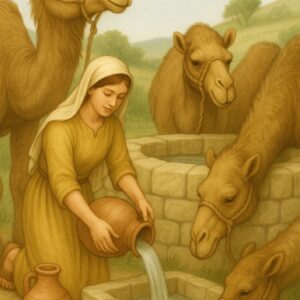 De kamelen en Rebekka