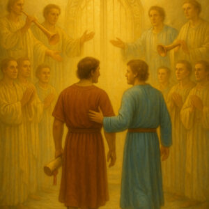 Komt in gij gezegende