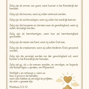 Zaligsprekingen/Bergrede