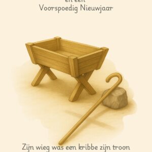 Zijn wieg was een kribbe