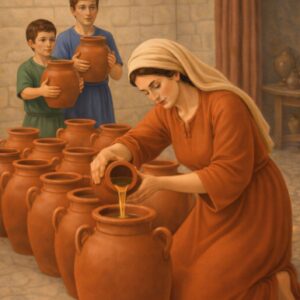 De weduwe en de olie