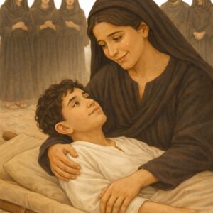 Jongeling van Naïn opgewekt