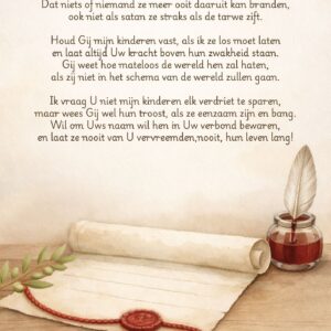 Ik leg de namen van mijn kinderen