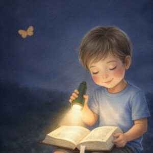 Boekenlegger Uw Woord is een lamp voor mijn voet