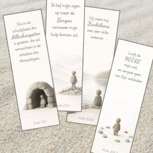 Boekenleggers (4 stuks)