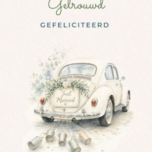 Getrouwd gefeliciteerd