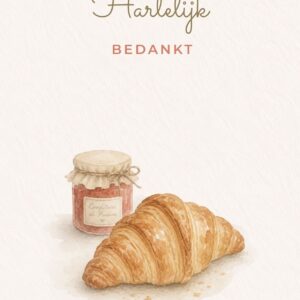 Croissant met jam