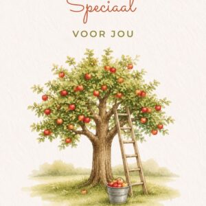 Boom met ladder