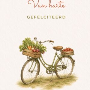 fiets met groente