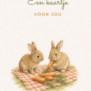 twee konijntjes