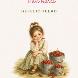 Meisje met kersen